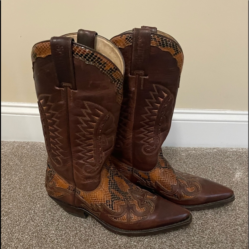 Sancho Men’s Western Leather Boots